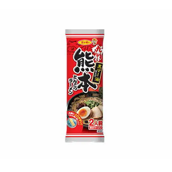 「棒状 九州熊本とんこつラーメン」1ケース(計30袋/60食) K001078
