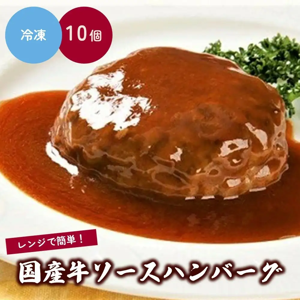 国産牛ソースハンバーグ　１５０ｇ×１０パック　0002-2205