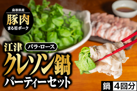 江津クレソン鍋パーティーセット