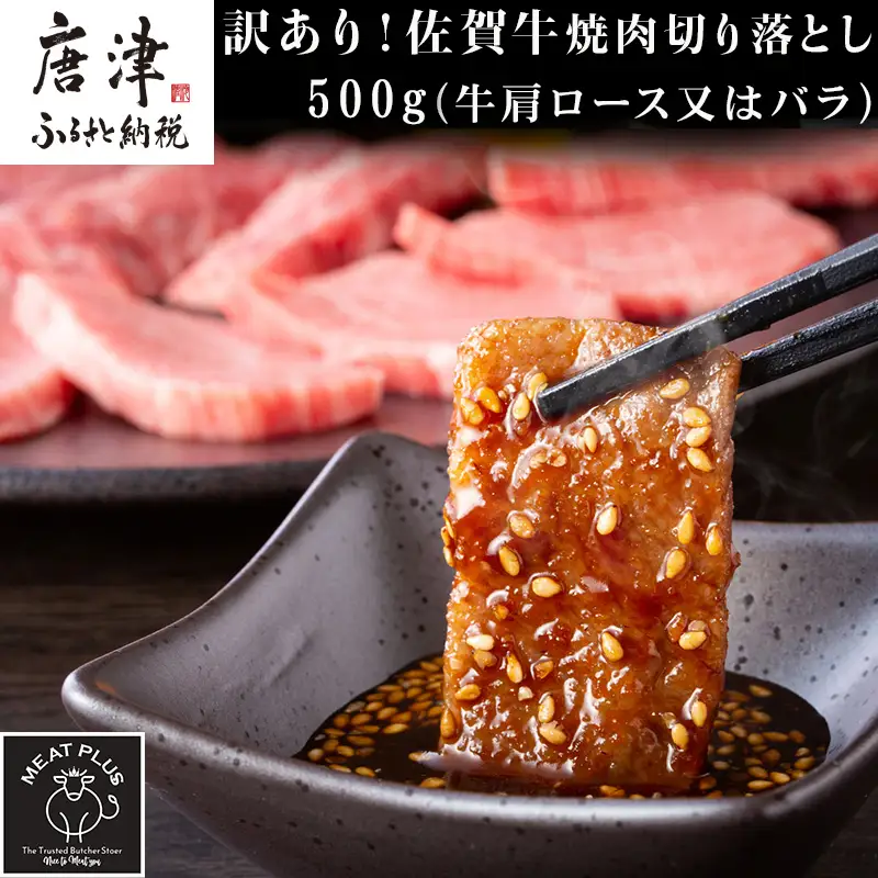 訳あり！艶さし！【A4～A5】佐賀牛焼肉切り落とし 500g