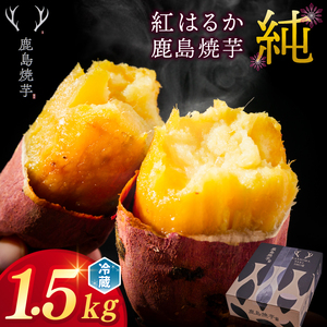 【焼き芋】 紅はるか 冷やし焼き芋 1.5kg 冷蔵 焼芋