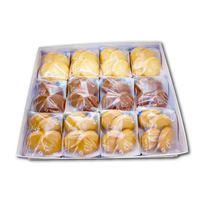 きび粉クッキー琴の汀12袋箱入  1箱【クッキー 12袋 箱入 1箱 洋菓子 3種 各4袋 セット 詰め合わせ 焼き菓子 プレーン ココア きなこ お土産 おやつ お茶菓子 小麦粉不使用 米粉不使用】