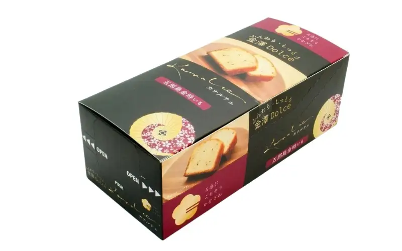 ケーキ 金澤兼六製菓カナルチェ五郎島金時いもケーキ1ケース（10個入/箱×6箱×1ケース）【cntr0003-1】