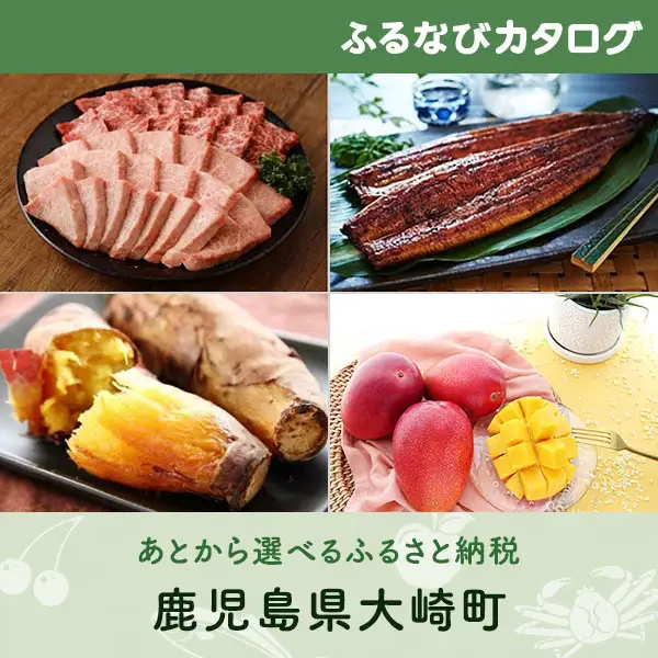 【有効期限なし！後からゆっくり特産品を選べる】鹿児島県大崎町カタログポイント