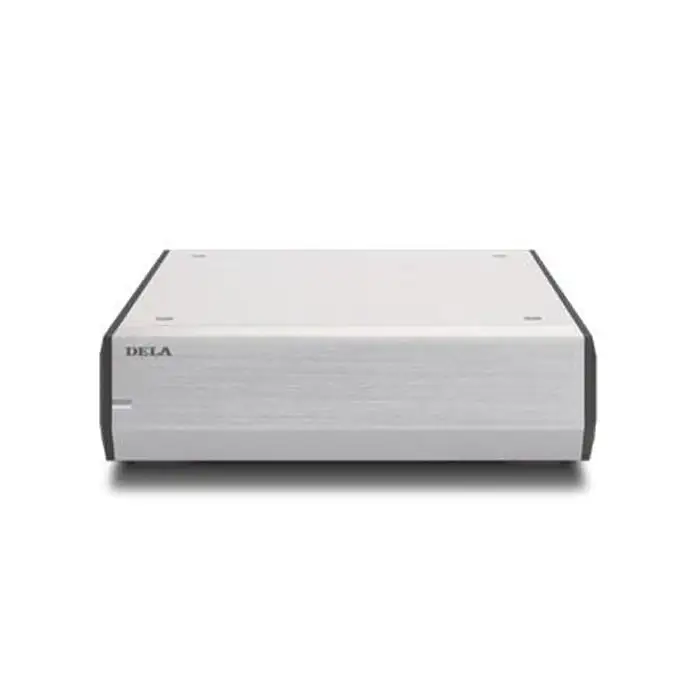 【S100/2-C-J 】DELA オーディオ用ネットワークスイッチ S100/2-C-J （シルバー）