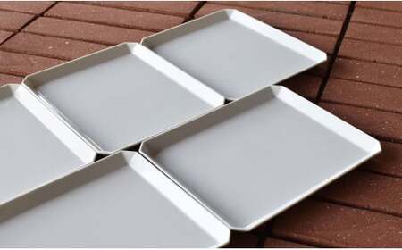 1616/ TY Square Plate 200 White 5枚セット【1616/arita japan】有田焼 食器 器 皿 中皿 角皿 スクエア プレート ホワイト eb040