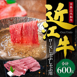 近江牛 ロース しゃぶしゃぶ用600g 本多商店 滋賀県 東近江市 D-E10 近江牛 ロース しゃぶしゃぶ 牛肉 和牛 肉 霜降り 柔らかい 美味しい ギフト プレゼント 贈答品 お取り寄せ 高級