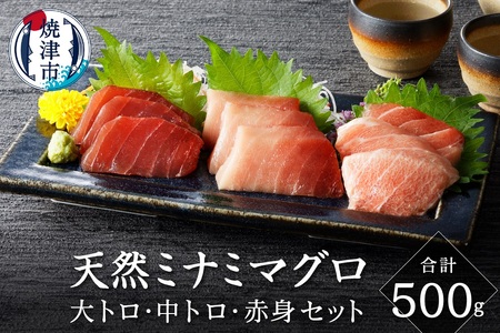 キボシ水産 天然 南鮪 大トロ 中トロ 赤身食べ比べ 約500g (a18-053)