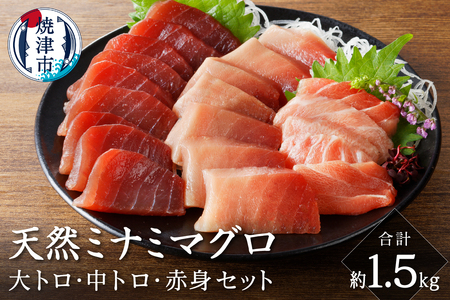 キボシ水産 天然 鮪 南鮪 大トロ 中トロ 赤身食べ比べ 約1.5kg (a50-129)