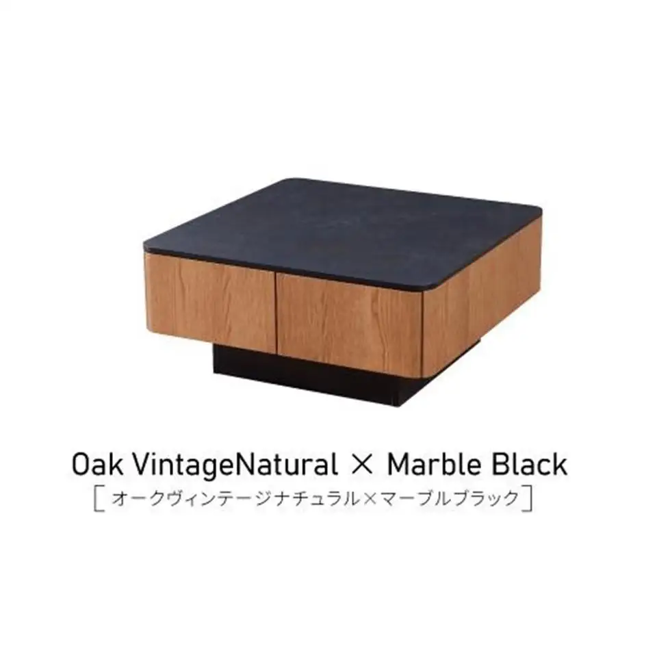リビングテーブル 80cm MLT-211＜ヴィンテージナチュラル＞【モーブル】【大川家具】