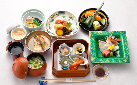 和か葉　季節の懐石料理　平安　1名様【 お食事券 チケット 懐石料理 四季折々 庭 日本料理 和か葉 奥座敷 1名 】 