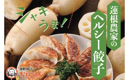【ふるさと納税限定品】蓮根肉餃子のおばけん 70個入り 【冷凍 調理済み おかず ギョウザ ぎょうざ 大容量 おいしい れんこん入り レンコン 時短 ごはん】（KBU-2）