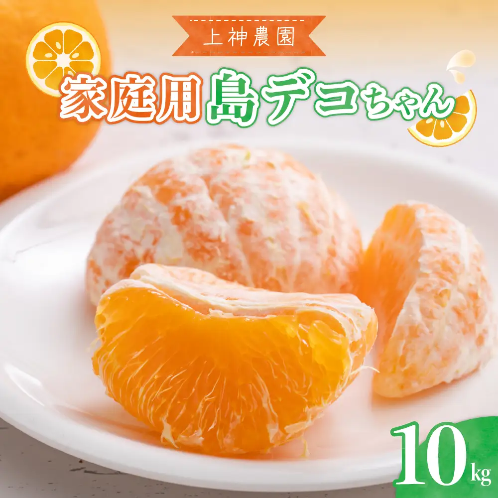 先行受付 2027年2月中旬～発送 島デコちゃん約10kg 家庭用