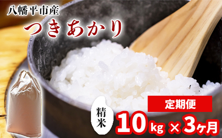 新米 先行予約 【令和8年産】 つきあかり 精米 10kg （5kg×2袋）×3ヶ月定期便 《2026年11月より順次発送開始予定》 ／ 白米 岩手県産 中沢農産