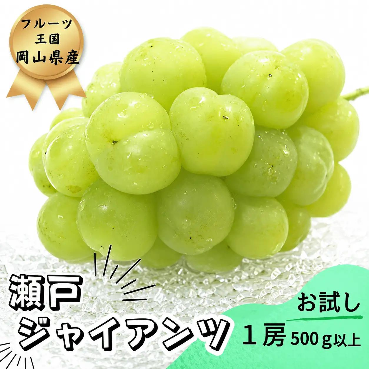 ぶどう 瀬戸ジャイアンツ 500g~ ぶどう 【hfbd013-02】