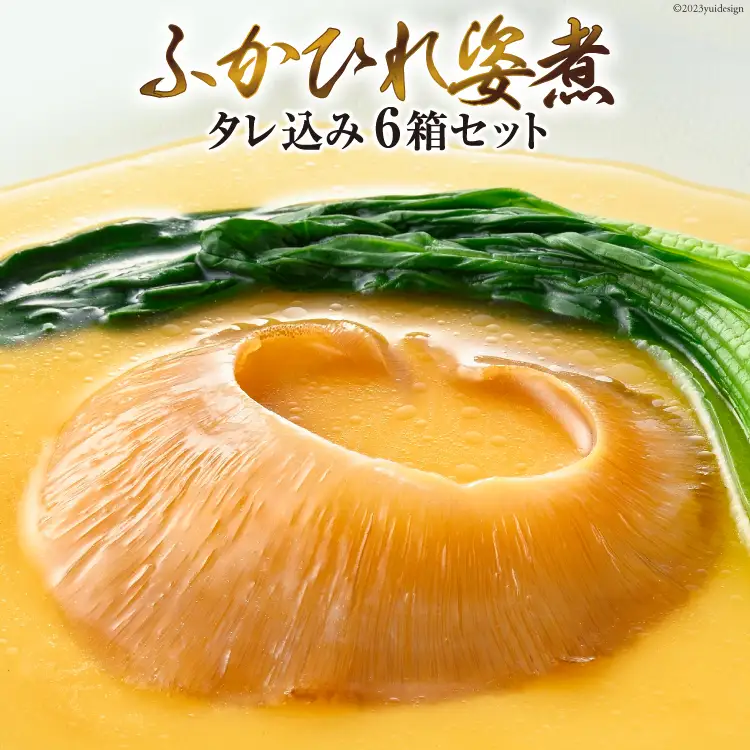 ＜TVで紹介＞ふかひれ姿煮 タレ込み6箱セット 