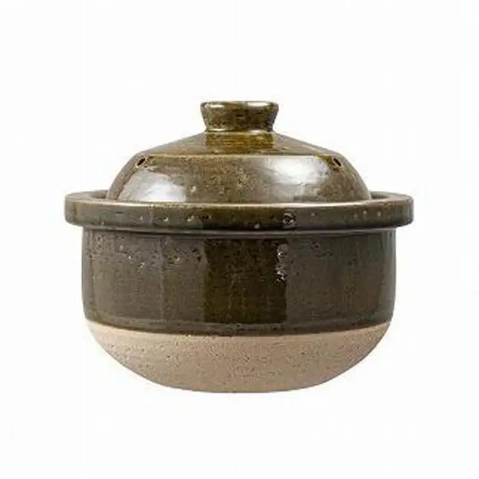 かまど名人carino 3合炊き 織部（緑） (171117-40039895-gr)
