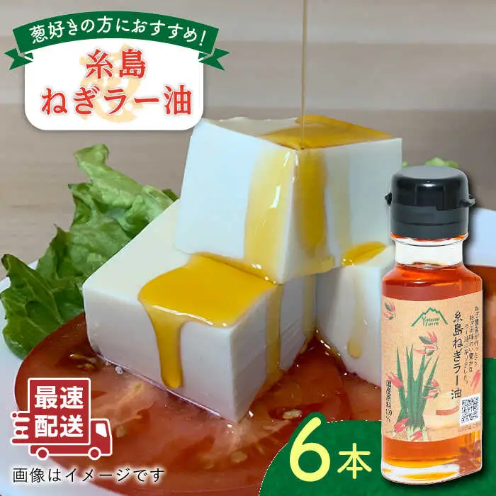 糸島ねぎラー油 6本 糸島市 / Carna  [ALA050] ラー油 油