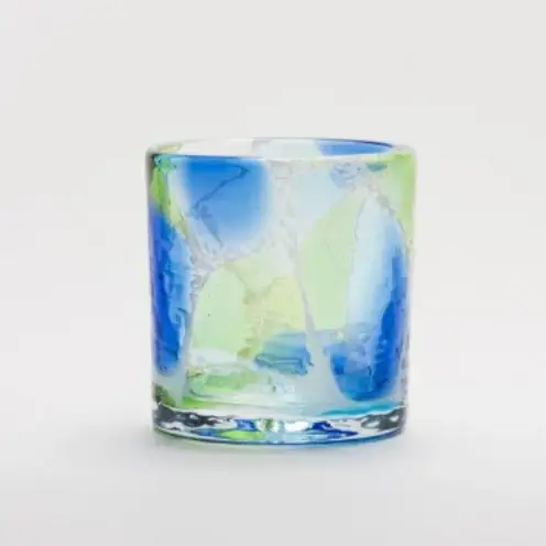 【RYUKYU GLASS WORKS 海風】ロックグラス「海想」
