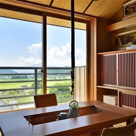 憧れの宿【悠湯里庵】　眺望の別館悠山『平日限定　1泊朝食付きプラン』　2名様宿泊招待券_旅行券・チケット 宿泊券  _【1026843】