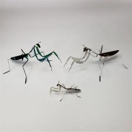 カマキリフィギュアセット【カマキリ(大)×2個(グリーン×1、無地×1)、カマキリ(小)×1個】_雑貨   _【1214861】