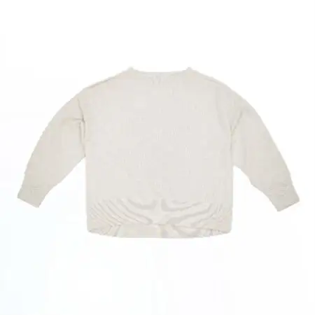 【 MyLien 】熟成コットンブレンド　ニットプルオーバー【フリーサイズ・エクリュ】_装飾品・工芸品 女性・レディース 洋服 _【1261197】