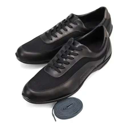 madras(マドラス)の紳士靴 ブラック×グレー 25.0cm M3361G【1430621】