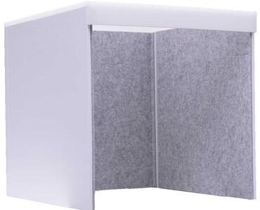 優れた吸音効果を発揮！ リミュート卓上吸音ボックス