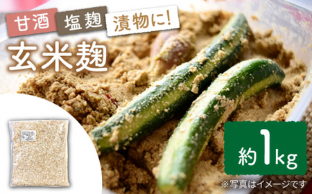 玄米麹 乾燥米麹 約1kg[CDN063]