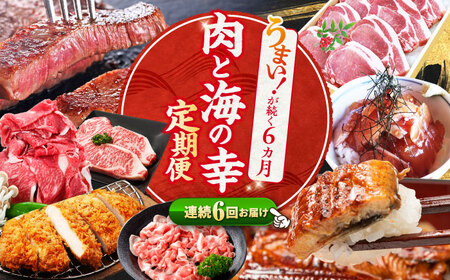 6回定期便 お肉と海 西海の宝物定期便 | [CZZ021] 定期便