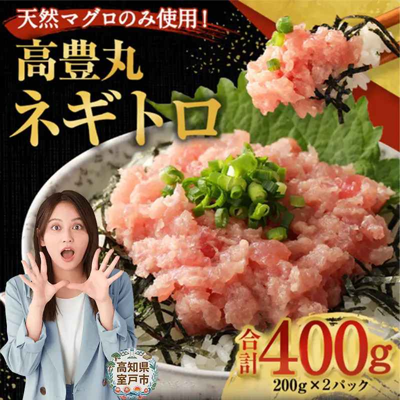 【ねぎとろ】高豊丸 ねぎとろ 400g tk001
