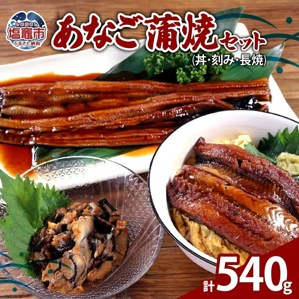 穴子 【宮城】あなご蒲焼セット（丼・刻み・長焼）　【04203-0699】 穴子 穴子 穴子