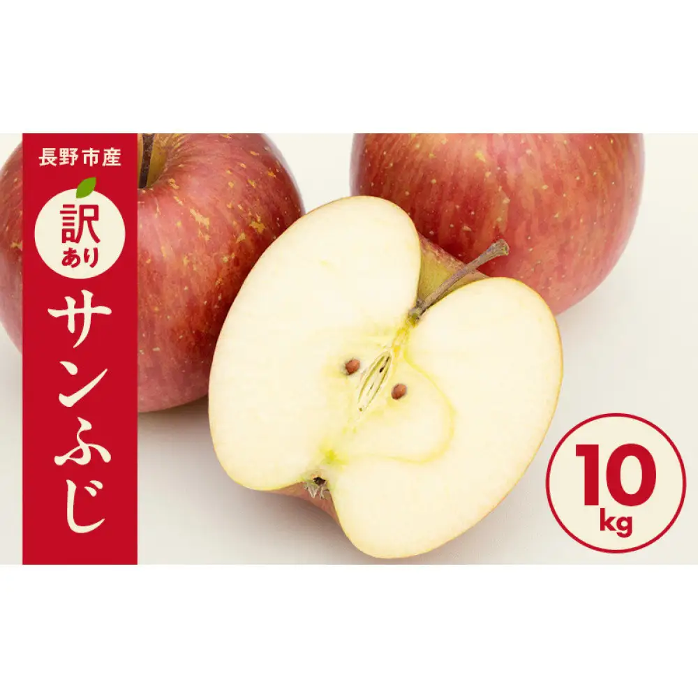 紅玉屋 長野市産【訳あり】サンふじ10kg【2026年12月上旬以降の出荷分】（紅玉屋） | りんご フルーツ りんご