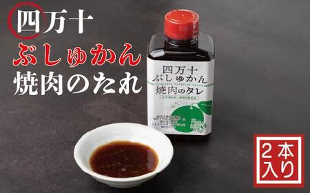 39210-013-0002．家(うち)に来る“高知”　四万十ぶしゅかん焼肉のたれ　2本セット