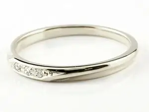  プラチナ ペアリング 2個セット ダイヤ 結婚指輪 ペア 細め ダイヤモンド pt950 マリッジリング 2本セット 細身 シンプル 人気 山梨県 昭和町 送料無料 管理番号140806100dp SWAA124