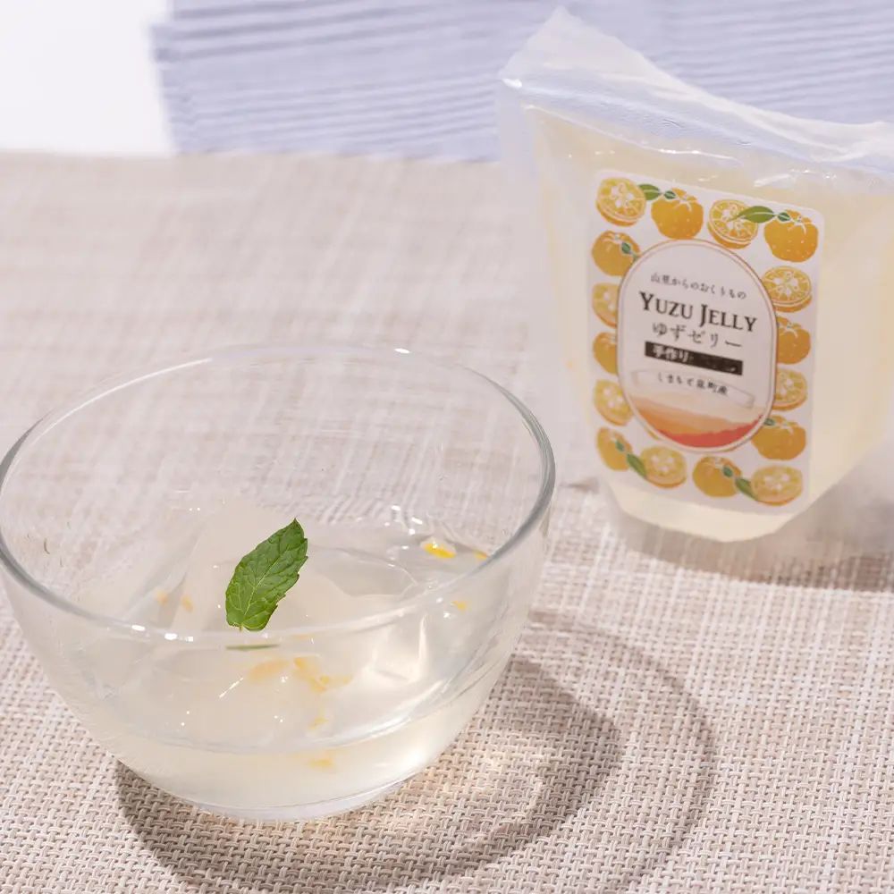 山里からのおくりもの ゆずゼリー 90g×15個
