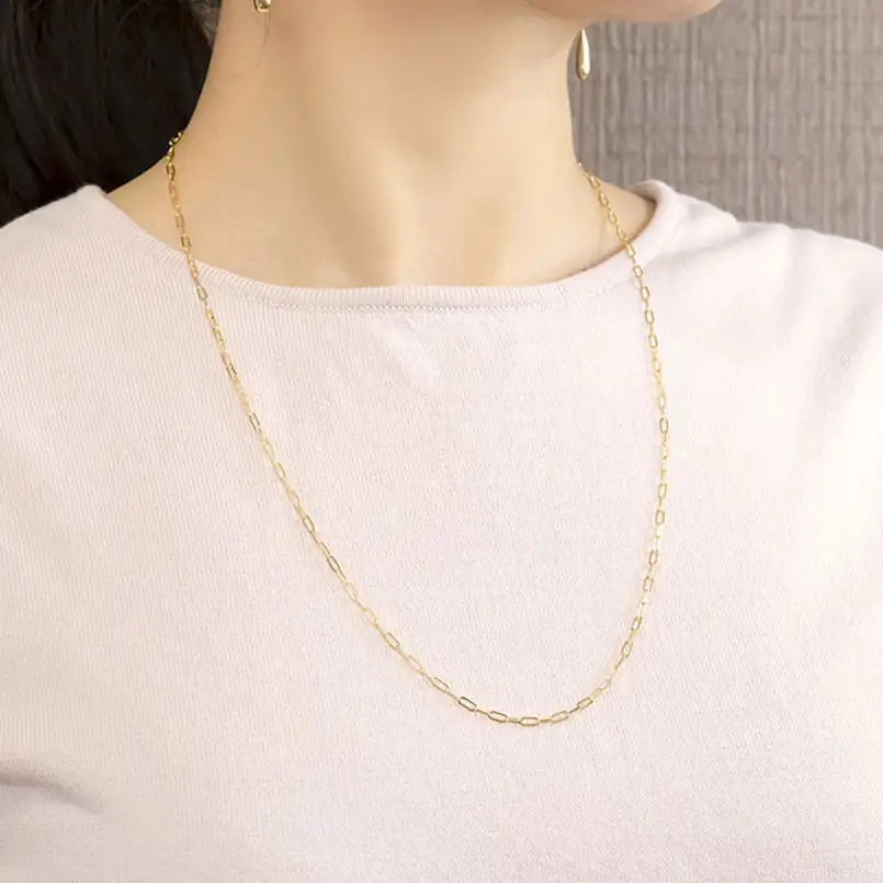 純金 ネックレス 60cm クリップチェーン 24金 24k 管理番号230706ns101k24n-60 SWAA111