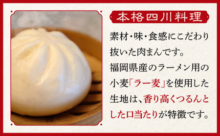 【全12回定期便】武遊のこぶし（らー麦肉まん）8個セット 肉まん 豚まん 飲茶 [ABCX015] 