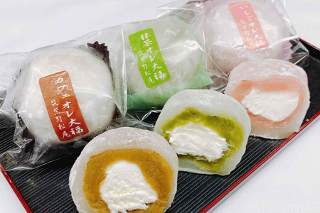 麩まんじゅう ＆ 大福 セット [御菓子司 筑紫野松庵 福岡県 筑紫野市 21760503]