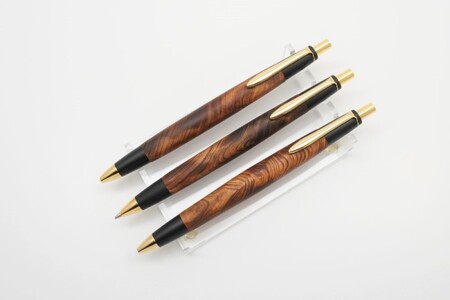 天然屋久杉【光明瘤】無垢ボールペン(0.7mm)1本 〈屋久杉 文房具 ボールペン〉 