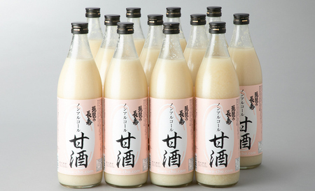 【I-803】池本酒造　ノンアルコール甘酒　900ml×12本【高島屋選定品】