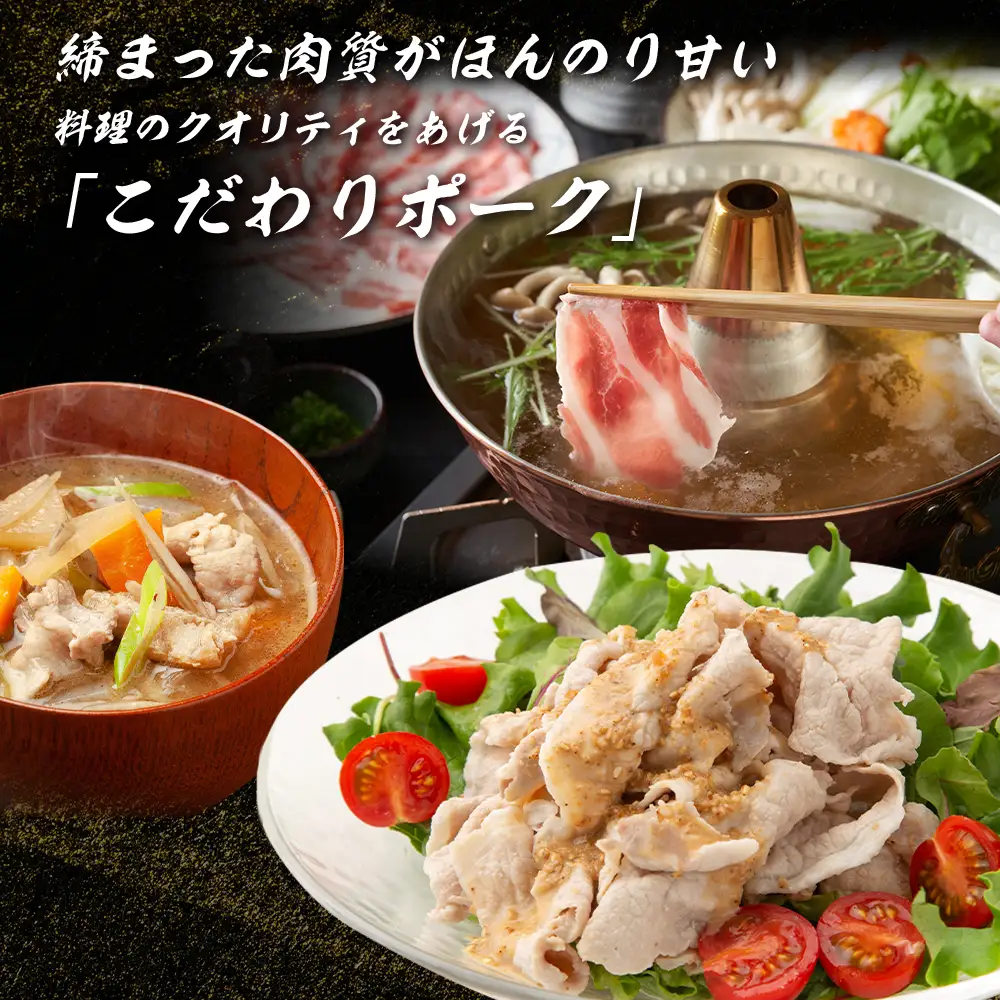北海道産こだわりポーク バラエティセット2.3kg スターゼン SZ001