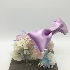 プリザーブドフラワー fleur misakiのガラスの靴シリーズ 「プリンセスのガラスの靴、ラプンツェル仕様」 ／ お祝い インテリア 雑貨 花 アレンジ プレゼント ギフト 奈良県 田原本町