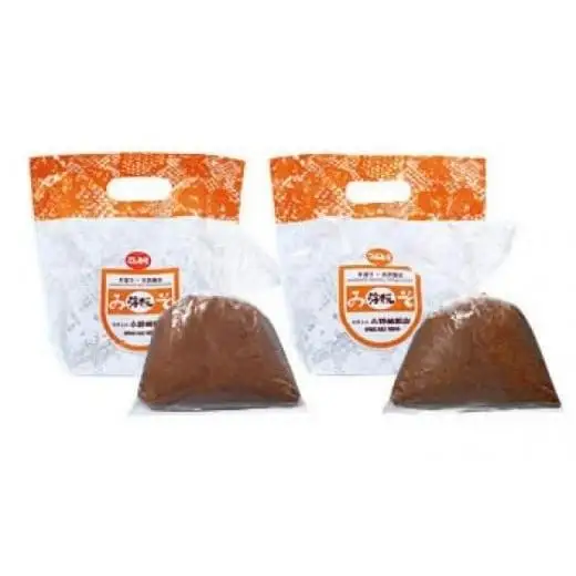 つぶみそ・こしみそセット(各1kg)｜味噌 調味料 産地直送 グルメ ギフト  