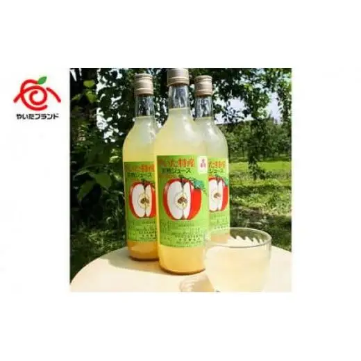 矢板市産 完熟りんごジュース《720ml×6本 1箱》｜林檎 リンゴ 果汁100% 産地直送  