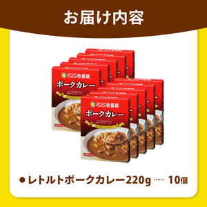 ココイチ カレーMセット ｜ポーク10個｜レトルト