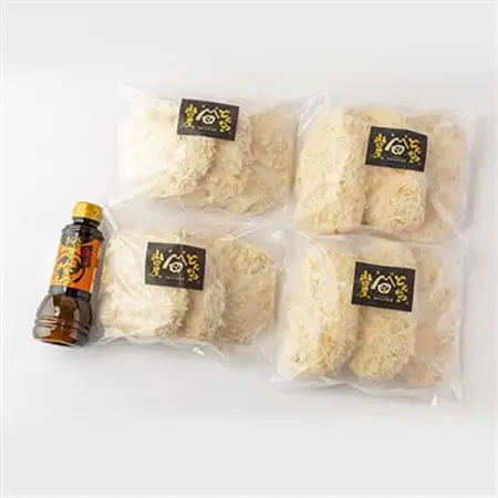 ≪冷凍≫工場直営　とんかつの山田屋の富ヘレかつ＆富ロースかつのセット　各種6枚入特製ソース付き_肉  豚肉   惣菜・加工品   _【配送不可地域：離島】【1415255】