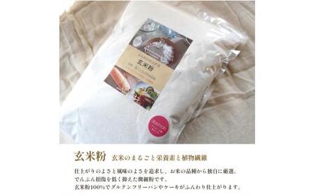 【グルテンフリー】国産玄米粉 グルテンフリー 2kg（グルテンフリーパン作り グルテンフリーケーキ作り）