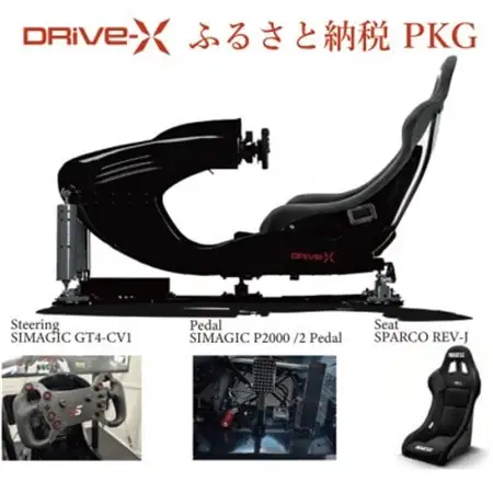 本格ドライブシミュレーター　DRiVe-X　ふるさと納税パッケージ【1439170】