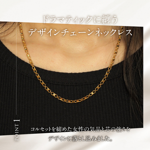 K18 Grace デザインチェーンネックレス【K18YG】  ネックレス アクセサリー レディース メンズ ユニセックス ジュエリー K18YG イエローゴールド チェーン シンプル 鑑別書付 保証書付 ジュエリーケース付 [h170]